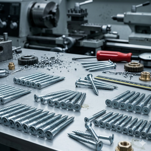 เหล็กกล้าคาร์บอนชุบนิกเกิลเคลือบออกไซด์สีดำ เกรดอุตสาหกรรม คลาส 4.8 6.8 เมตริก/นิ้ว หัวจมแบบ Torx เกลียวหยาบ เจาะเกลียวเองได้ PDC - Product Image 1