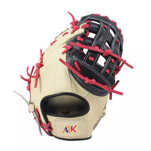 Gants de baseball en cuir de haute qualité avec surface douce et confortable, pour une performance optimale lors des matchs. - Product Image 1