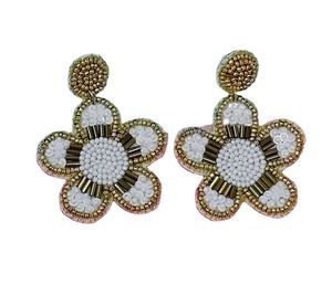 Meilleures ventes en Inde, boucles d'oreilles multi-perles personnalisées, bijoux de fête pour femmes au meilleur prix, boucles d'oreilles à perles - Product Image 1