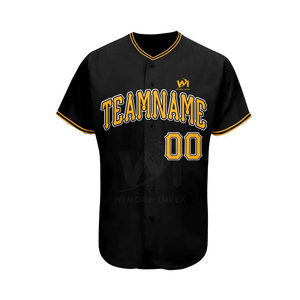 Vêtements de sport, maillot de baseball léger personnalisé, vêtements d'équipe, nouvelle arrivée, vente chaude, maillot de baseball - Product Image 4