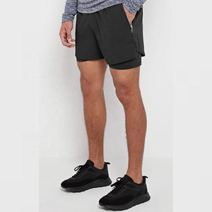 Pantalones Cortos Deportivos para Hombre, Diseño Moderno, Corte Regular, Secado Rápido, Transpirables, Antibacterianos, con Logotipo Personalizado - Product Image 6