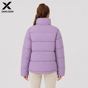 Chaqueta Acolchada de Invierno para Mujer X Sports City, con Relleno Sintético, Resistente al Agua y al Viento, con Capucha y Cierre de Cremallera de Manga Larga - Product Image 2