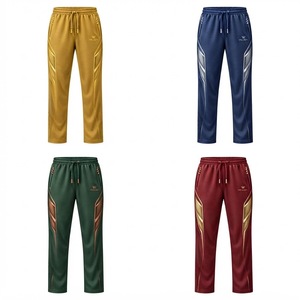 <b>Men</b> Interlock Performance <b>Trousers</b> <b>Lightweight</b> Sports Pants for Fitness Training Gym Running Exercise and Active Wear - Product Image 4