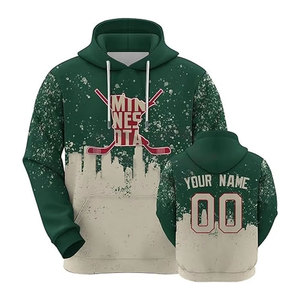 Vêtements de sport personnalisés pour hommes, femmes et jeunes, cadeau pour les amateurs de hockey, sweat-shirt à capuche personnalisé pour les fans de hockey - Product Image 1