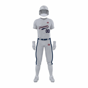 Conjunto de Camiseta de Béisbol Unisex de Alta Gama, Personalizada, Bordada, Transpirable, de Secado Rápido, en Poliéster Resistente, para Partidos de Equipo - Product Image 3