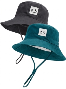 Chapeau Bob Unisexe en Coton pour Enfants, Protection Solaire UPF 50+, pour Garçons et Filles, Idéal Été, Pêche, Plage, Respirant et Doux - Product Image 3