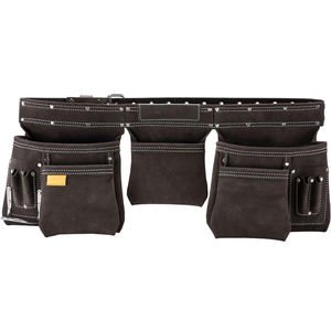 Premium Heavy-Duty Leather Tool Pouch Tool Bag for Professionals with Customizable Tool Belt - Product Image 1