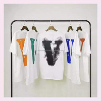 T-shirt Homme Personnalisé en Coton Tissé 100% pour l'Été, Style Urbain, Impression Logo Avant, Manches Courtes, Col Rond, Séchage Rapide, Vente en Gros