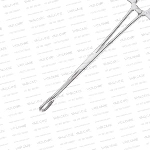 Pinces à éponges Foerster (18 cm), (24 cm) à pointes ovales fenêtrées pour la chirurgie générale, obstétrique/gynécologique et abdominale - Product Image 3