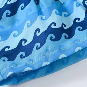 Shorts de bain décontractés vintage pour hommes, séchage rapide, écologiques, respirants, pour les vacances d'été à la plage, shorts de sublimation - Product Image 6