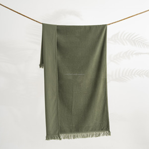 Terry back Peshtemal Toalla de playa Venta al por mayor Terry-back Collection Toalla de baño 100% Algodón Baño turco Lavado a piedra - Product Image 1