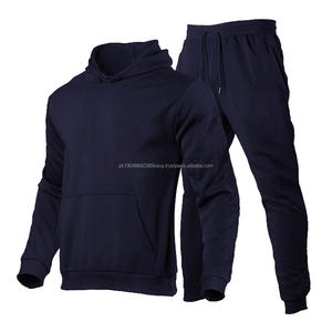 Conjuntos Deportivos Casuales para Hombre, Talla XXL, Estilo Urbano, Lavado Ácido, 100% Algodón, Manga Larga, Ropa Deportiva para Gimnasio, Ropa de Entrenamiento Personalizada - Product Image 4