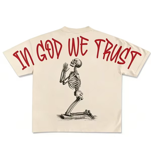 Mens Oversized Y2K Graphic T Shirt Fearless Streetwear Hip Hop Cotton <b>Vintage</b> Washed <b>Tee</b> - Product Image 2
