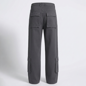 Pantalones Cargo Casuales para Hombre, 98% Algodón, 2% Elastano, Elásticos, Antiarrugas, de Secado Rápido, Ecológicos, con Etiqueta Privada Disponible - Product Image 2