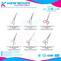 Ensemble de soins de beauté Hygiène personnelle Coiffure Ciseaux de coupe de cheveux Ensemble amincissant 6.5 "Kits Kits de haute qualité Sharp Edge Barber Kits