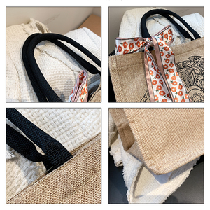 Sustainable Jute Logo <b>Bag</b> Custom Printed Promotional <b>Bag</b> for Business Marketing - Product Image 4