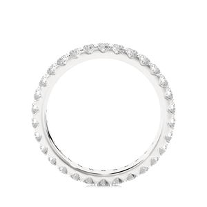Anillo de Diamantes Naturales de 1.04CT con Certificación IGI y Claridad VS1, Oro Sólido de 18K, con 30 Piedras de Diamantes, para Venta y Exportación - Product Image 4