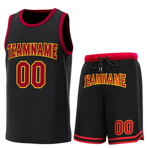 Uniforme de Baloncesto Sublimado Personalizado Transpirable, Diseño Impreso sin Mangas, Profesional, Mejor Precio, Buen Material, 100% Poliéster - Product Image 4