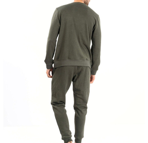 Conjunto Deportivo Personalizado con Logotipo al por Mayor, Traje Deportivo de Invierno para Hombre, Estilo Urbano, Transpirable, Ligero, de Poliéster/Algodón - Product Image 4