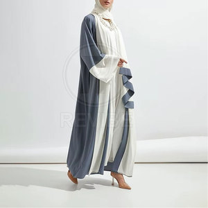 Kaftan Abaya élégant et modeste, léger, respirant, longueur au sol, tendance pour un usage quotidien et pour la prière - Product Image 4
