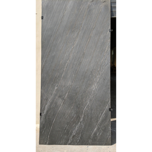 Ocean <b>Black</b> Flexible Quartzite Stone Veneer <b>Sheets</b> Manufacturer Exporter India Wholesale for Walls Furniture Doors Cabinets - Product Image 2