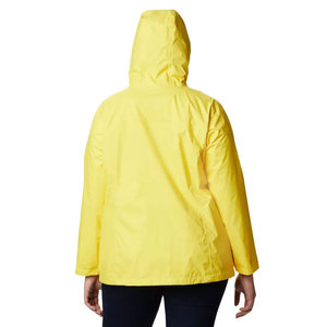 AZORES SPORTS Men's <b>Yellow</b> Hooded Windbreaker <b>Jacket</b> Casual <b>Waterproof</b> Zipper Front Solid Color Winter Wear Regular Fit - Product Image 6