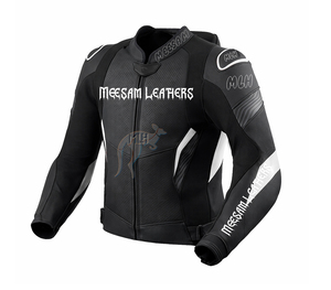 Chaquetas de Cuero para Motociclismo de Primera Calidad, Hechas en Pakistán con Piel de Canguro y Vacuno, Perforadas - Product Image 1