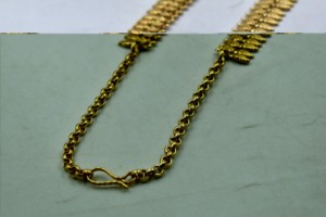 Collier à chaîne réglable en laiton plaqué or 18 carats pour femmes, bijoux de mode en gros, fabrication de bijoux - Product Image 5