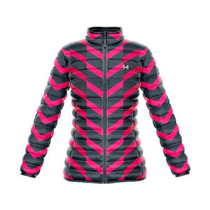 Veste matelassée à fermeture éclair pour femmes, design personnalisé sublimé W4G, toile imperméable, coupe-vent, respirante, veste de qualité supérieure - Product Image 4