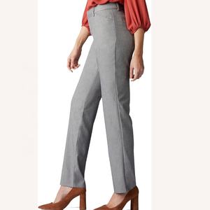 Pantalones chinos, novedad de 2025, venta al por mayor, Pantalones rectos de alta calidad, Pantalones chinos de mezcla de algodón, pantalones de Golf informales formales para mujer - Product Image 4