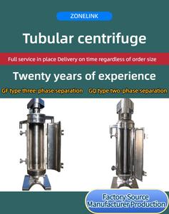 Centrífuga tubular da separação animal da célula sanguínea do plasma industrial totalmente automático do sangue do separador do sangue da capacidade pequena - Product Image 6