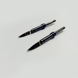 Forets de pilotage pour implants dentaires 2,5/2,8 mm, revêtement plasma noir, instruments de chirurgie osseuse - Product Image 6