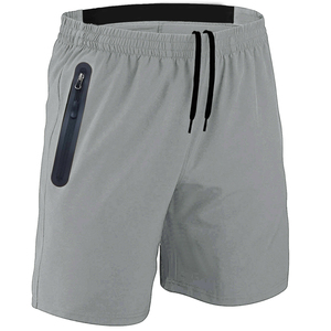 Shorts d'entraînement personnalisés pour hommes en polyester, motif uni, pour la course, la gym, le sport, le fitness et les loisirs - Product Image 4