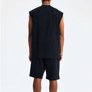 Camiseta sin mangas deportiva transpirable de malla ecológica de secado rápido para hombre, chaleco personalizado para club - Product Image 4