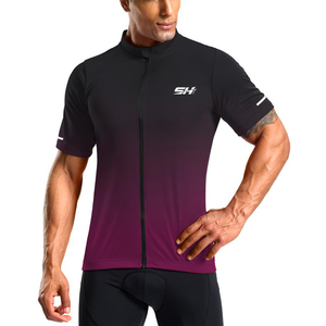 High Performance <b>Road</b> Cycling Jersey Quick Dry Fabric With Ergonomic Seams To Prevent Chafing During Long Cycle Training Days - Product Image 1