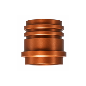 Manchon à bride en cuivre usiné CNC sur mesure, pièces tournées de précision en cuivre massif, composants industriels en cuivre OEM - Product Image 3