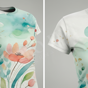 ผู้ผลิตเสื้อผ้าสตรี รับออกแบบลายซับลิเมชั่น เสื้อยืดออกกำลังกายแห้งเร็ว แขนสั้น ยืดหยุ่นได้ สำหรับโยคะและฟิตเนส รับผลิตแบบ OEM - Product Image 4