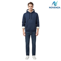 Sweat-shirt à capuche en polaire pour homme, en coton doux, pull thermique à capuche pour l'hiver