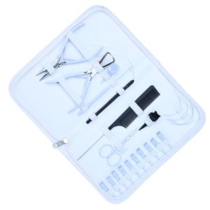 Kit de Herramientas para Extensiones de Cabello: Alicates para Microperlas, Removedor de Microperlas, Gancho de Extracción, Peine de Cola, Aguja, Clips de Seccionamiento, Tijeras - Product Image 6