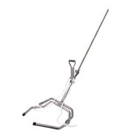 Vink Extracteur de veau réutilisable en acier inoxydable, style à cliquet, ensemble d'outils obstétriques pour animaux de grande taille, vétérinaire, haute qualité, certifié CE
