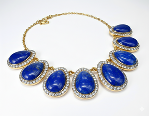 Elegant Womens Jewelry Pear-Shaped CZ Chokers <b>Necklace</b> 16 Inch 1216mm Sterling <b>Silver</b> Rhodium Plated Trendy Party - Product Image 2