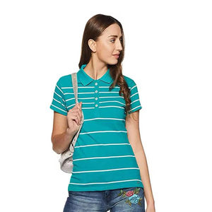 Chemises polo de haute qualité, coupe classique, couleur unie, manches longues, pour femmes, à prix avantageux. - Product Image 3