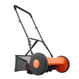 Tagliaerba Manuale Industriale a Spinta da 16 Pollici con 5 Lame, Altezza di Taglio Regolabile da 0.6 a 1.75, Senza Motore - Product Image 2