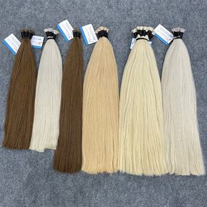 Extensiones de cabello humano Remy Virgin Vietnam de extremo grueso 100% de pelo a granel - Product Image 1