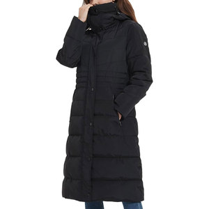 Abrigos de Invierno para Mujer, Chaqueta Larga Acolchada, Cálida y Aislante, con Capucha, Resistente al Viento y a la Nieve, de Plumón Vegano, de Gran Peso y Largo Completo - Product Image 1