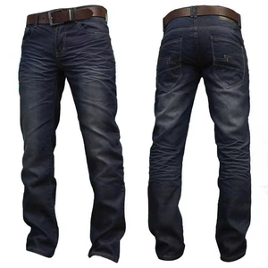 Nuevo Diseño, Jeans de Mezclilla Tejidos Rectos de Cintura Media para Hombre, Transpirables, de Secado Rápido, Estilo Casual Urbano, Mejor Precio, 100% Algodón - Product Image 2