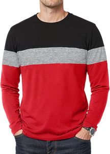 เสื้อเชิ้ตแขนยาวผู้ชาย เนื้อผ้านุ่ม สวมใส่สบาย คอกลม สำหรับผู้ชาย - Product Image 6