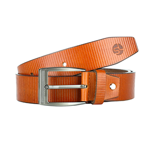 Men's Genuine Leather Belt for Men Formal Casual Brown Cowhide Leather Belts Plain Design Steel Buckle Leather <b>Accessories</b> OEM - Product Image 4