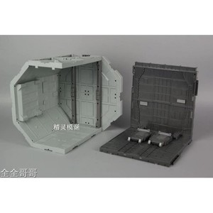 Plataforma Modular de Diorama para Exhibición de Bases de Hangares de Ciencia Ficción, Conector de 3mm y 7mm, Base de Almacenamiento Expandible para Mecha - Product Image 4