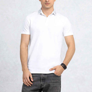 Camisetas Polo Básicas de Alta Calidad, Cómodas, Transpirables, Ligeras, con Logotipo Personalizado, para Hombre, Casuales, de Negocios, para Exteriores - Product Image 1